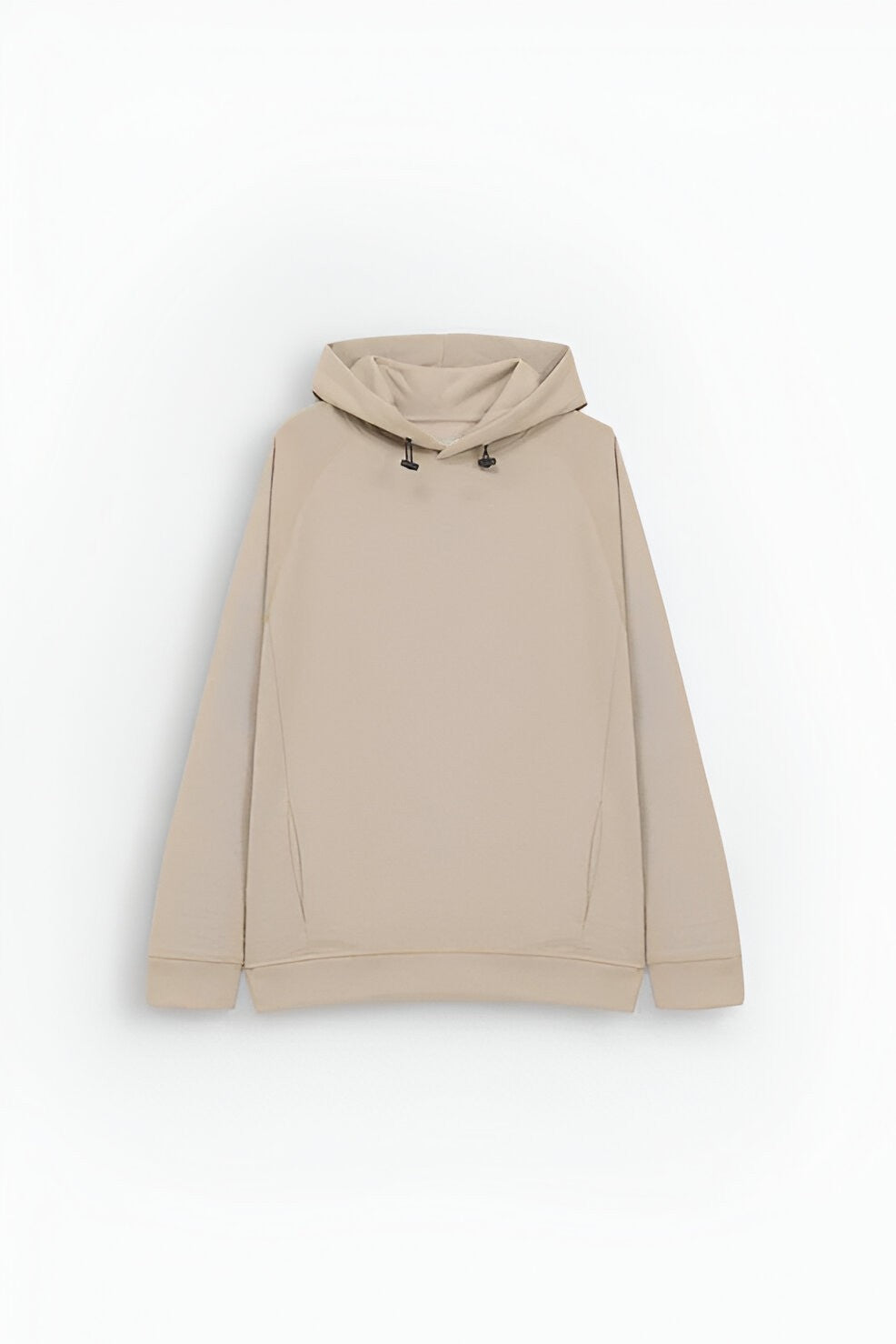 Men’s Basic Textured Hoodies, Full-Length Sleeves