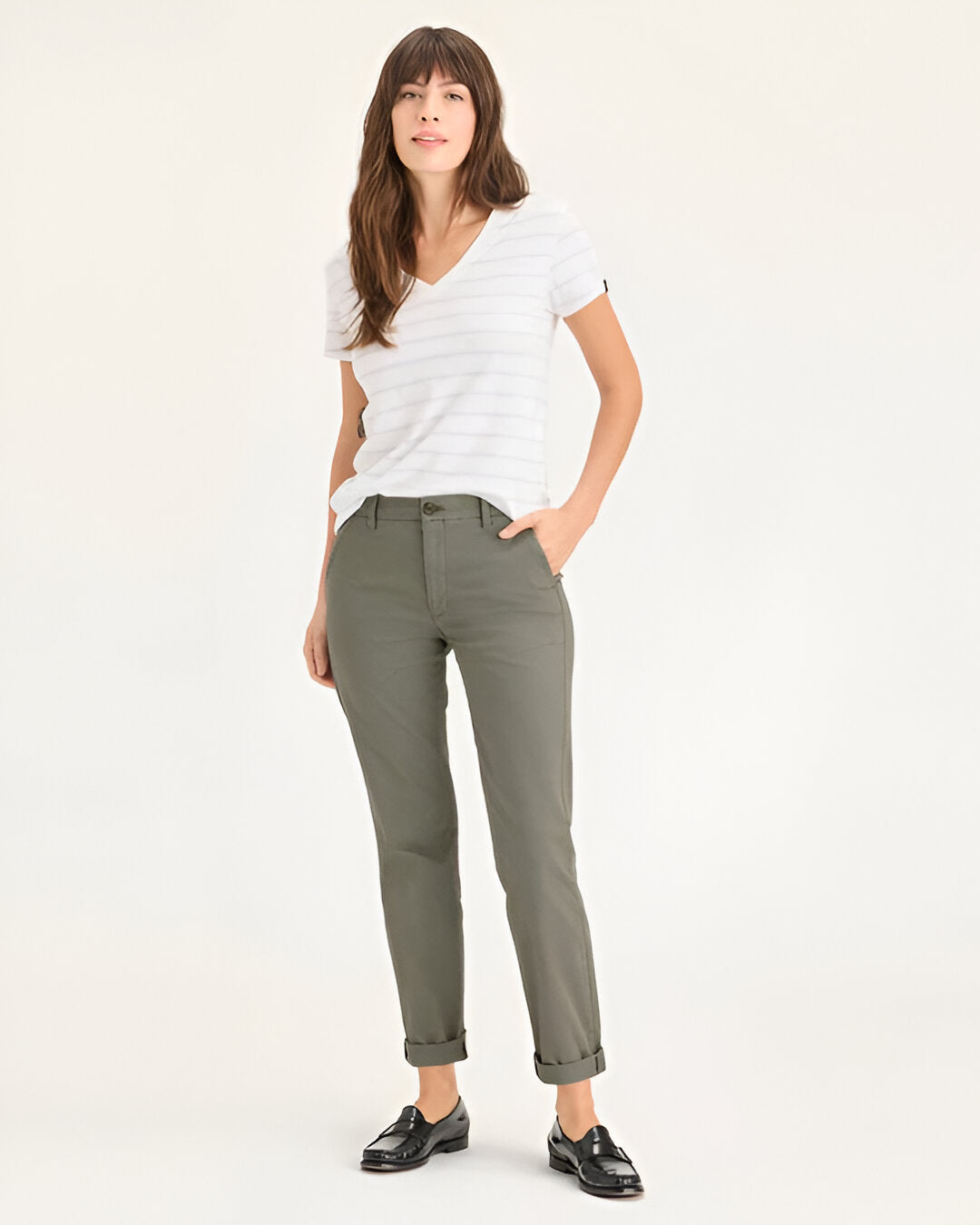 Women’s Weekend Chino Slim Fit, Stretch Twill