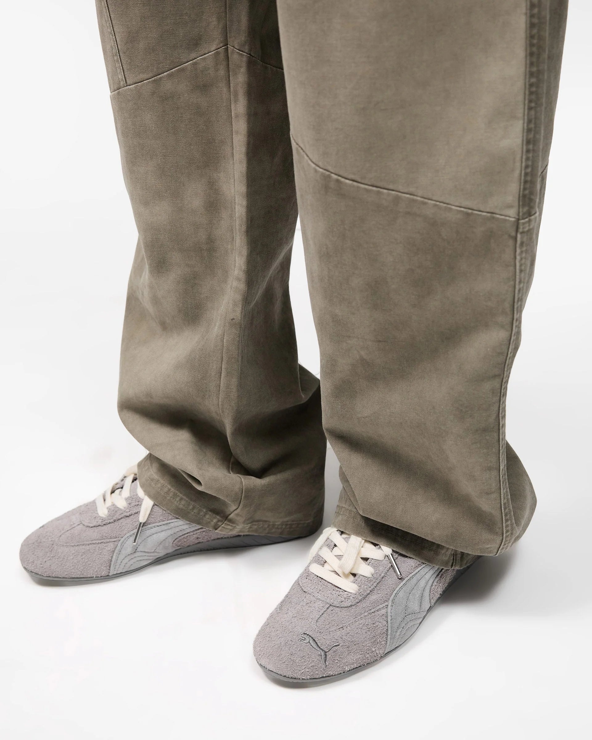 Men’s Cotton Workwear Pant Dark Olive, Cargo Pocket