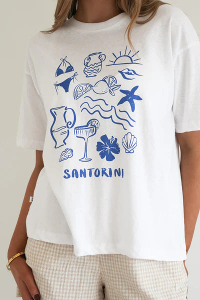 Women’s Tee White, Relaxed Fit