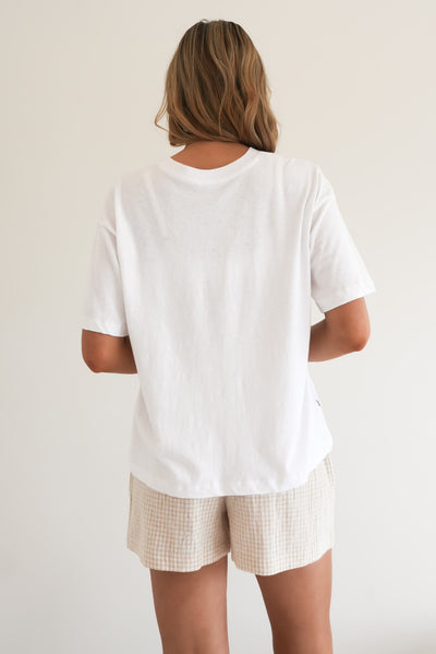Women’s Tee White, Relaxed Fit
