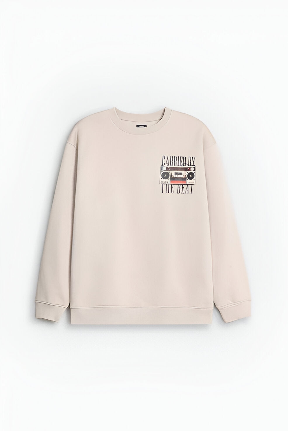 Men’s Graphic Sweatshirt, Crew Neck Long Sleeve