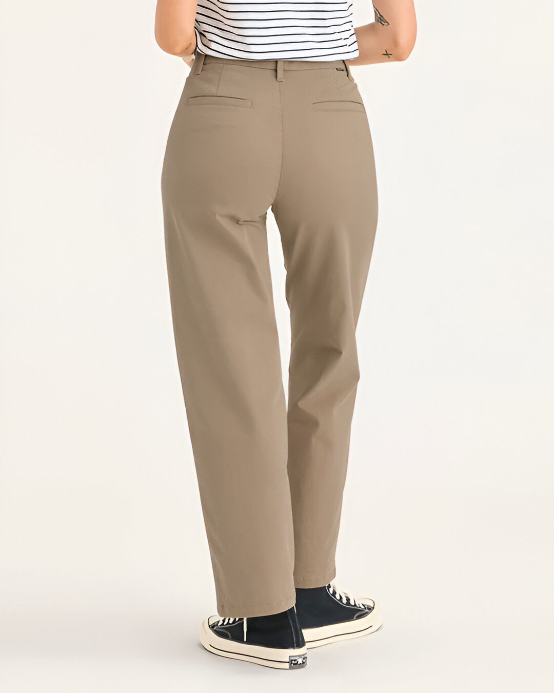 Women’s Blake Chino High Straight Fit, Stretch Twill