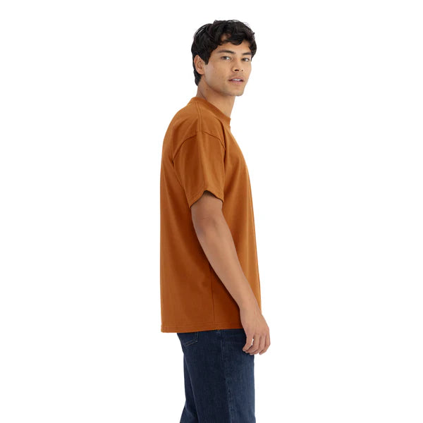 Men’s Heavyweight T-Shirt Clay, Crew Neck