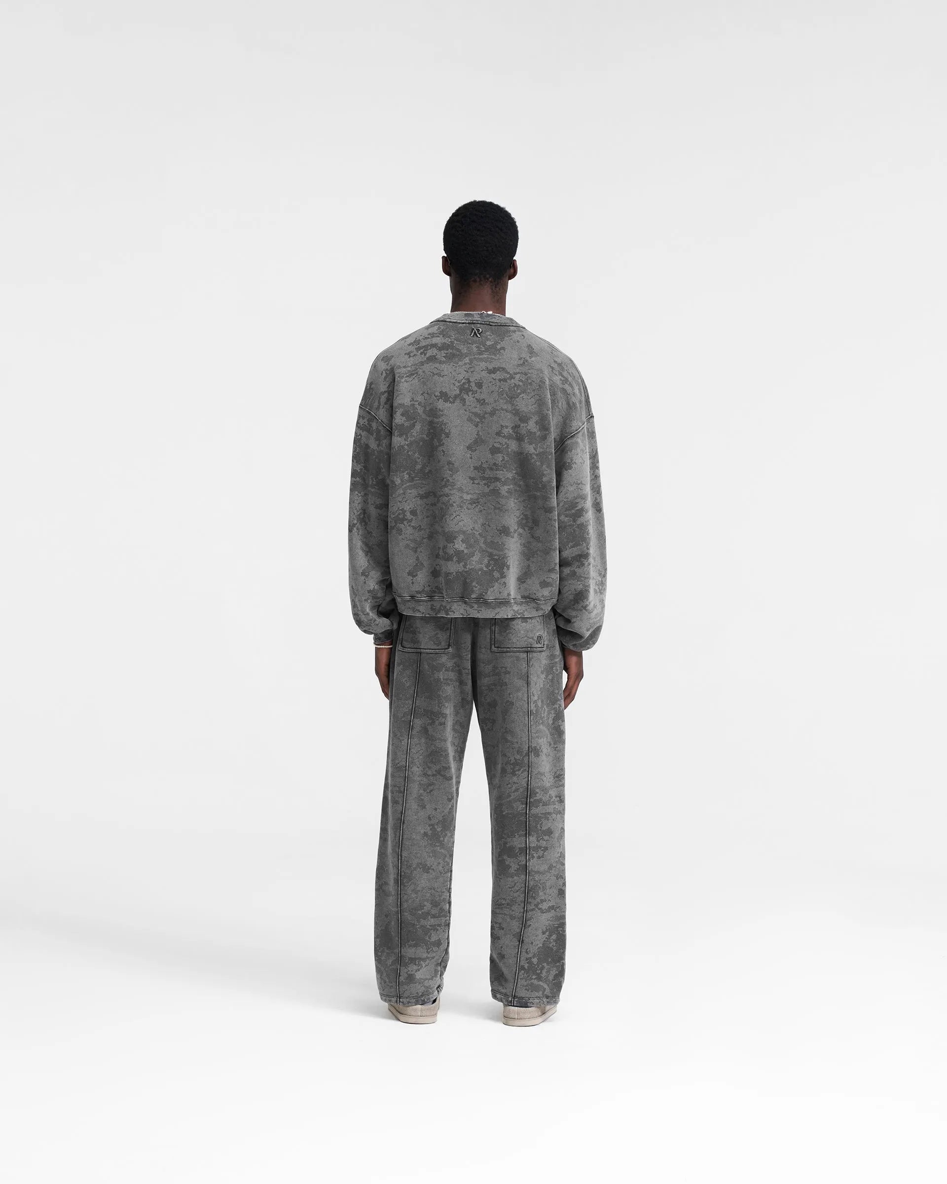 Men’s Heavyweight Camo Sweater Oversized Fit