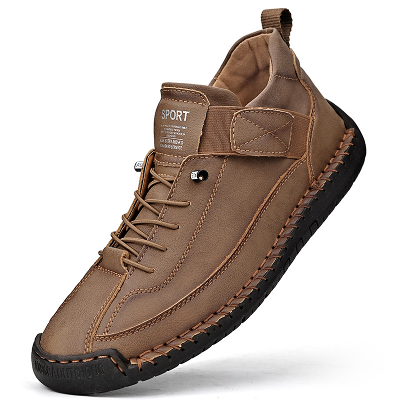 Lace Up Sneakers with Cushioned Insole and Stable Sole, Breathable Upper Material