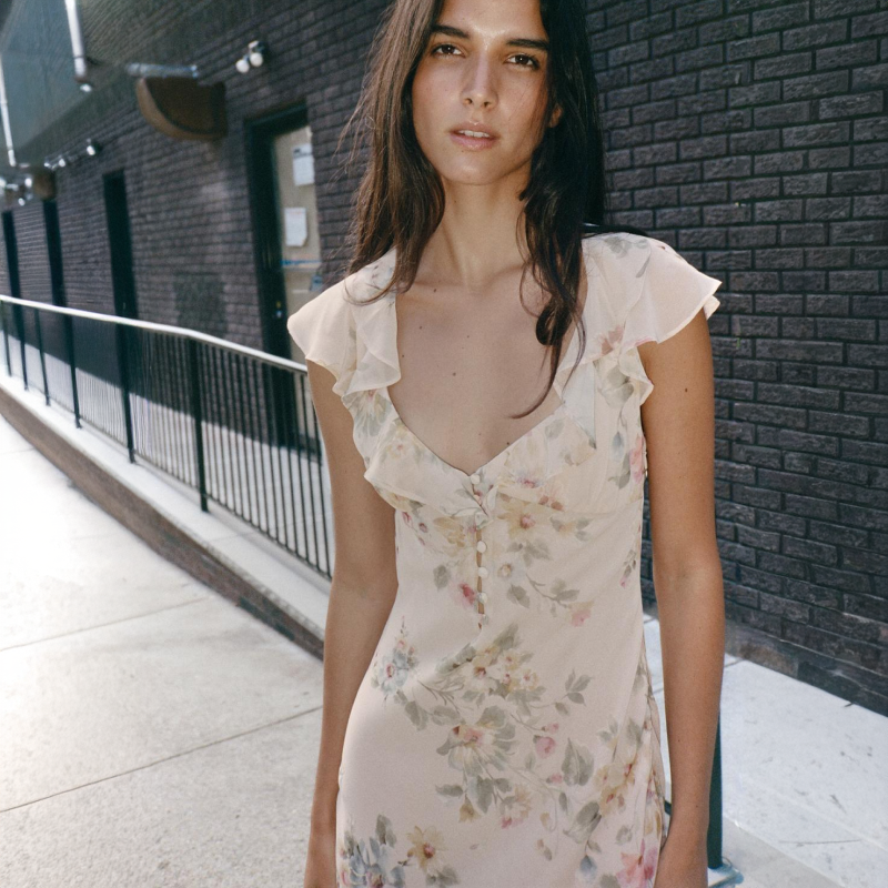 Floral Midi Dress