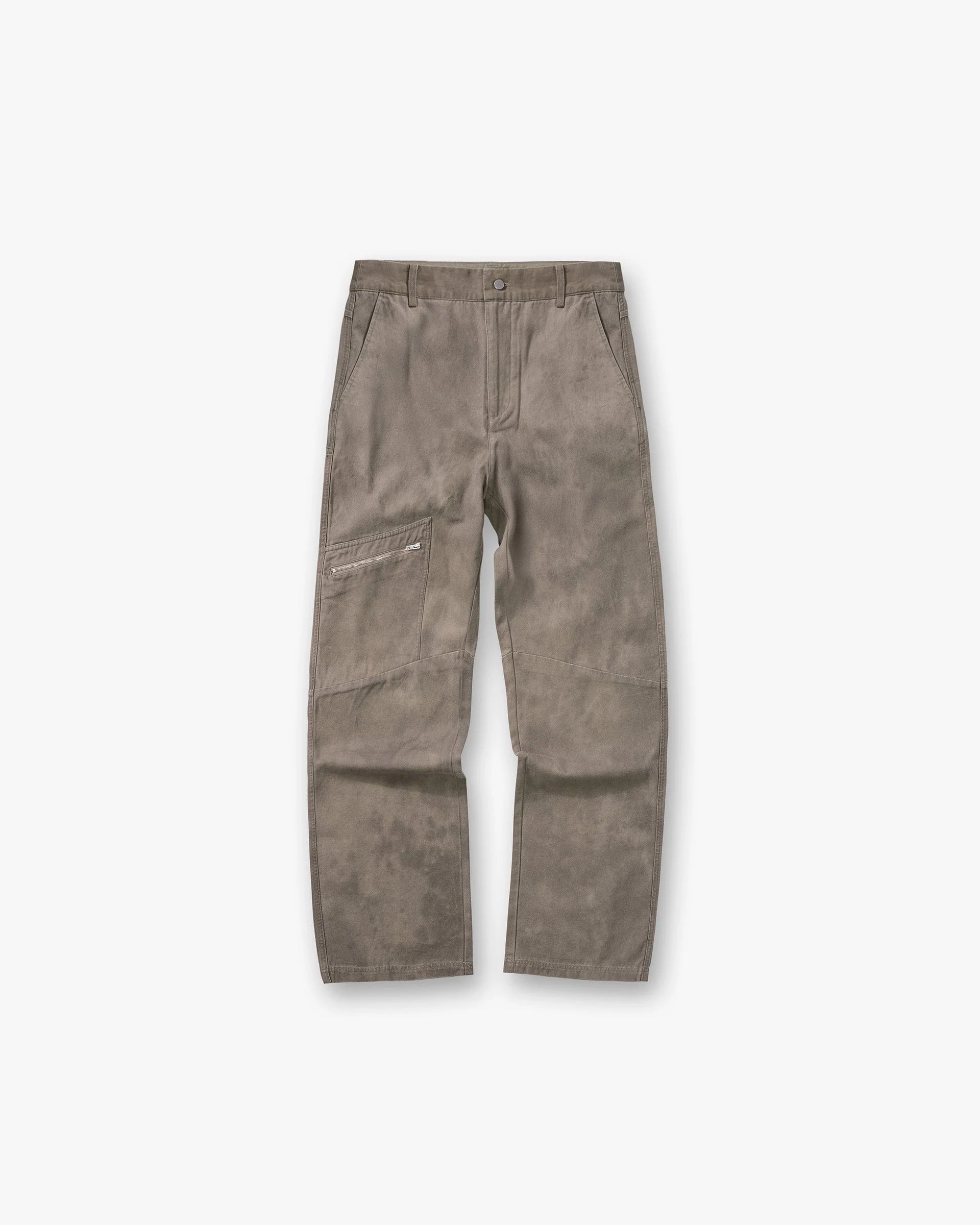 Men’s Cotton Workwear Pant Dark Olive, Cargo Pocket