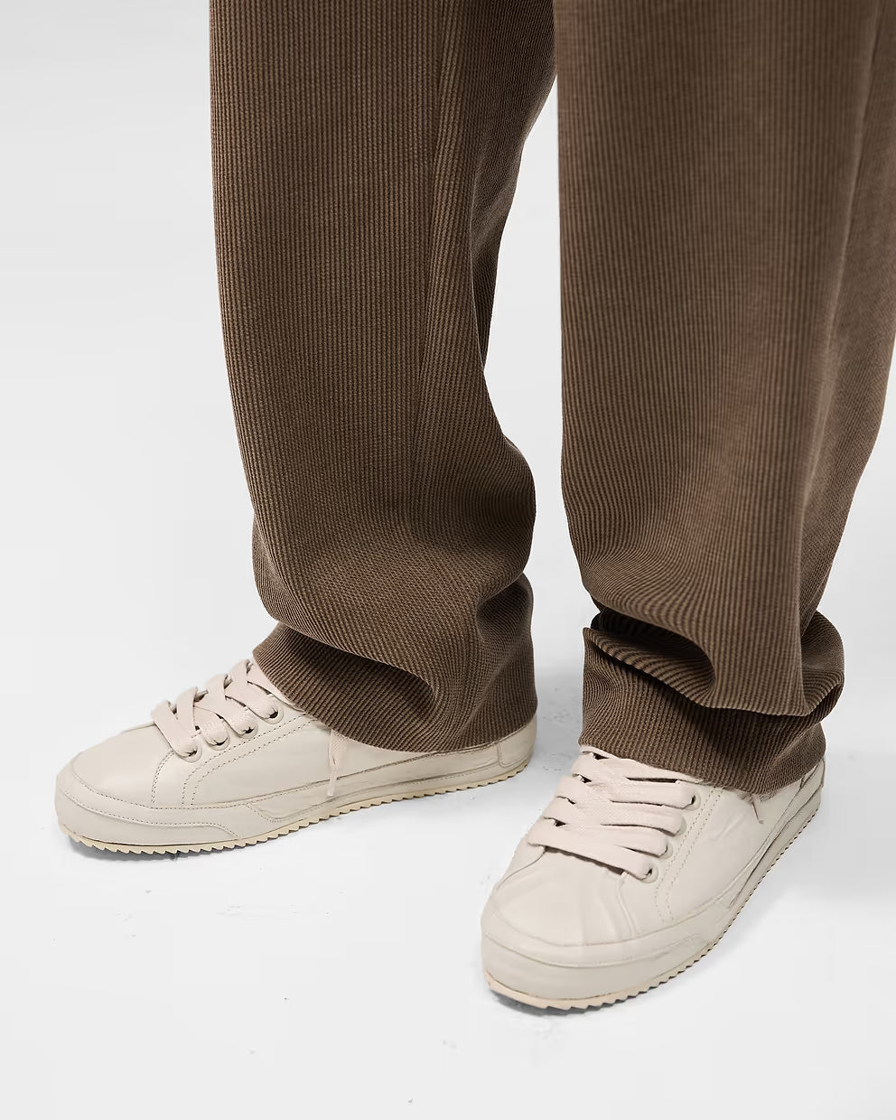 Men’s Ribbed Hybrid Brown Pant Clove, Stretch Comfort