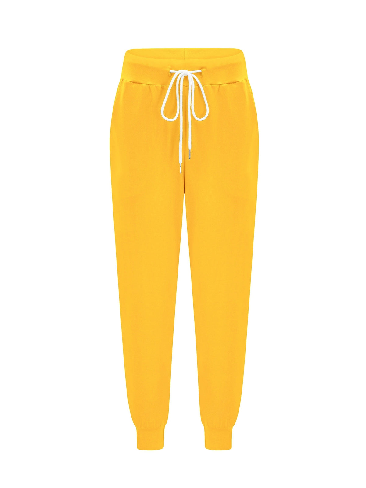 Tapered Joggers with Adjustable Drawstring Waist and Side Pockets