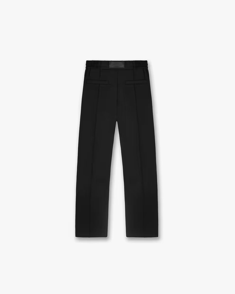 Men’s Popper Pant Black, Split Hem