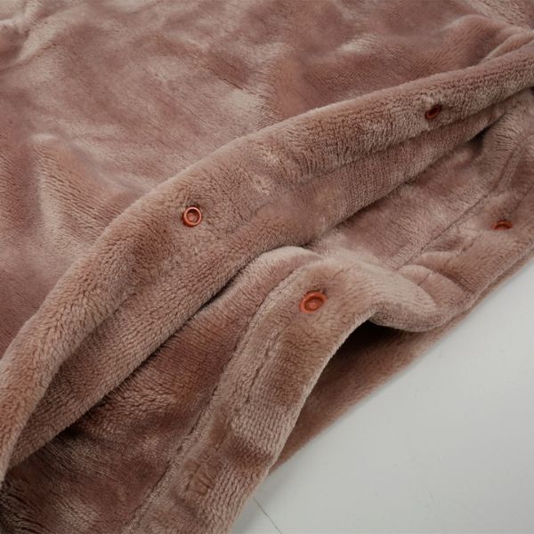 Electric Heated Blanket with Flannel Fabric and Simple Control, 63x33 Inches