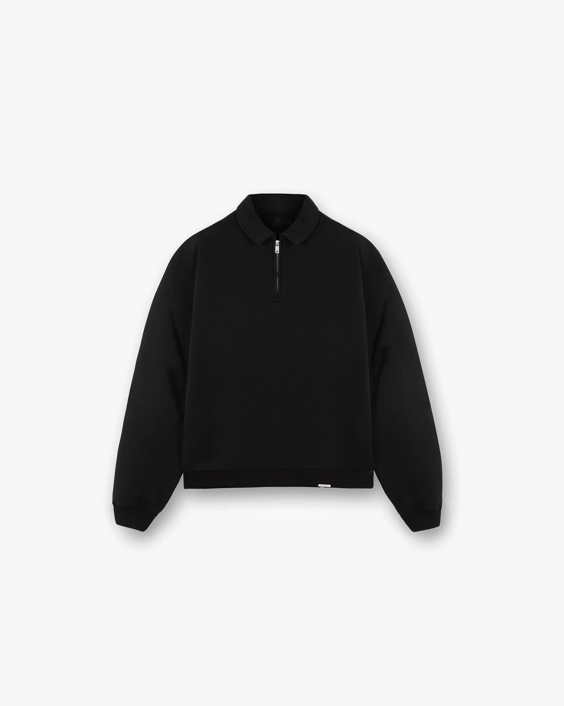 Men’s Boxy Quarter Zip Heavyweight Fleece, Oversized