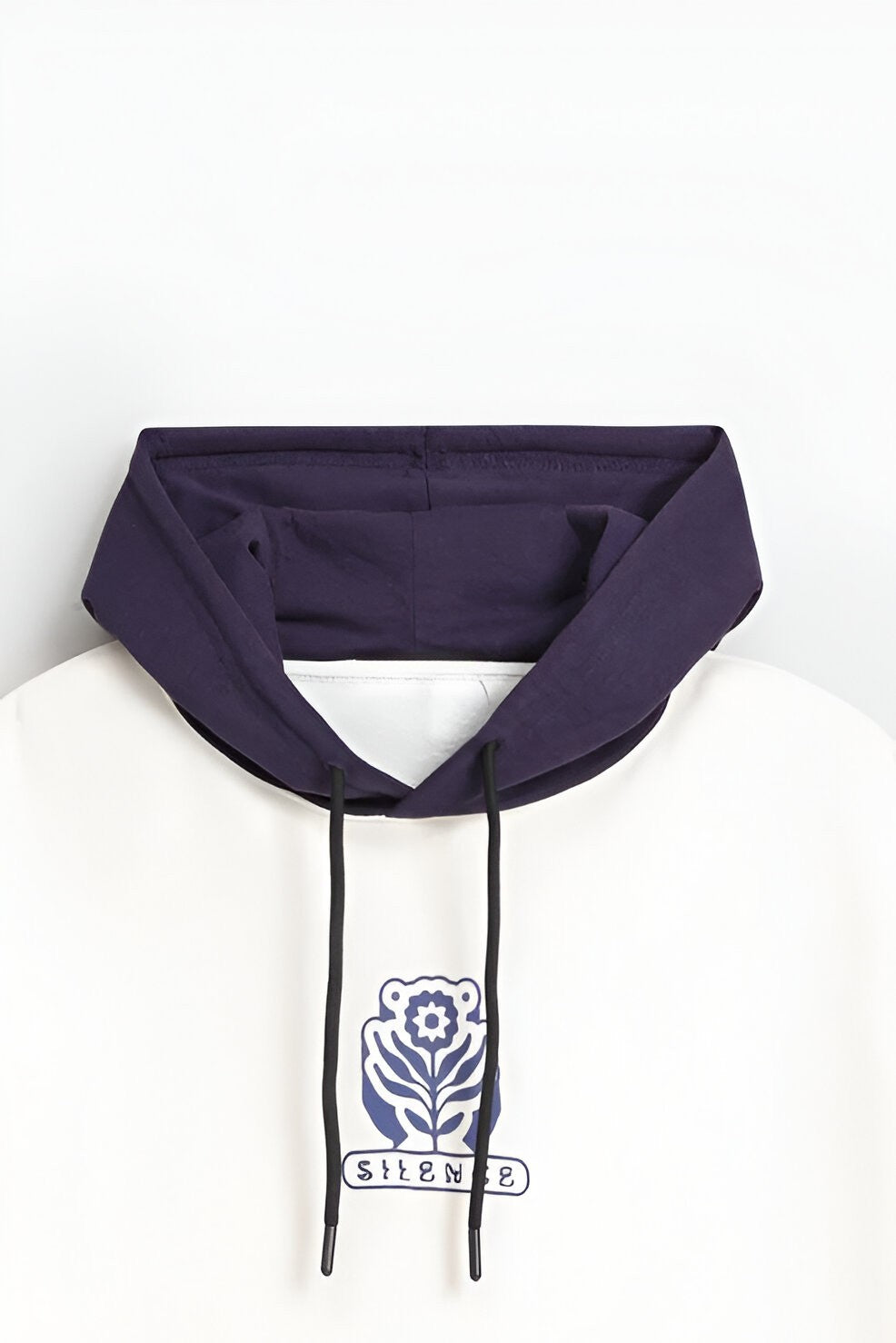 Men’s Color-Block Graphic Hoodie, Drawcord Hood