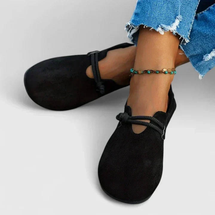 Slip-On Loafers with Memory Foam Insole and Arch Support, Breathable Mesh Lining